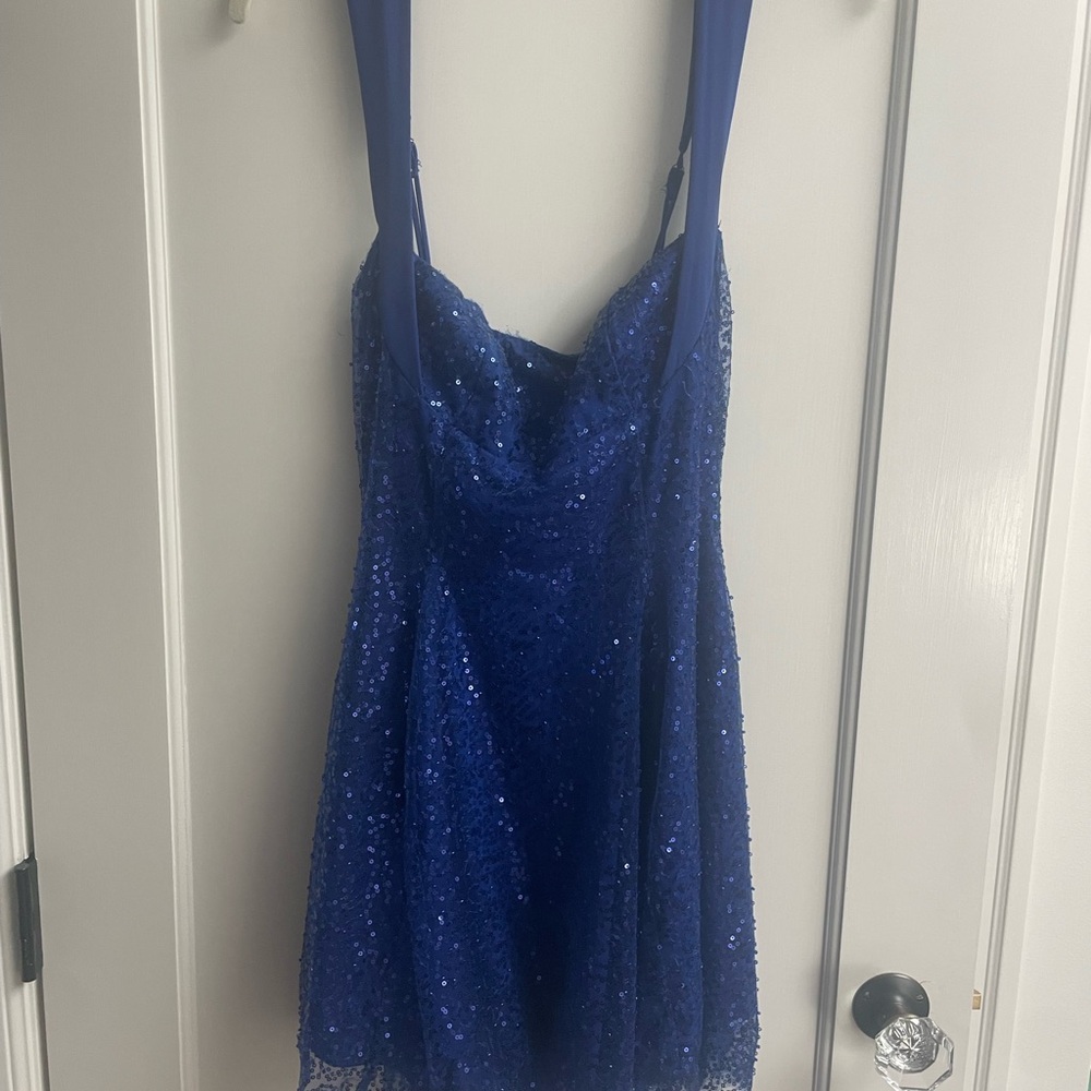 Lucy in the Sky Vibrant Blue Dress